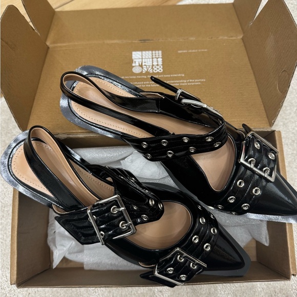 Buckle Flats for Women - Picture 1 of 5